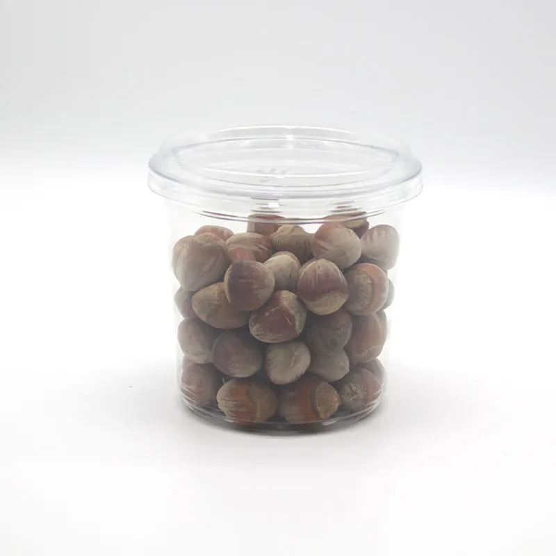 Custom 12 16 24 32 Oz Food Grade Packaging Cups Custom Logo Disposable Plastic Pet Deli Container Salad Bowl With Lid