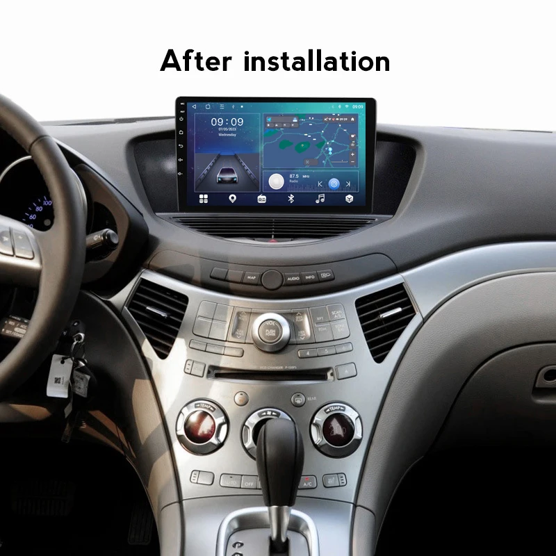 LT LUNTUO Android 13 Auto Radio 4g Wifi Car Video For Subaru Tribeca 2007-2011 Am Fm Rds Car Dvd Player Audio System Dsp Ips