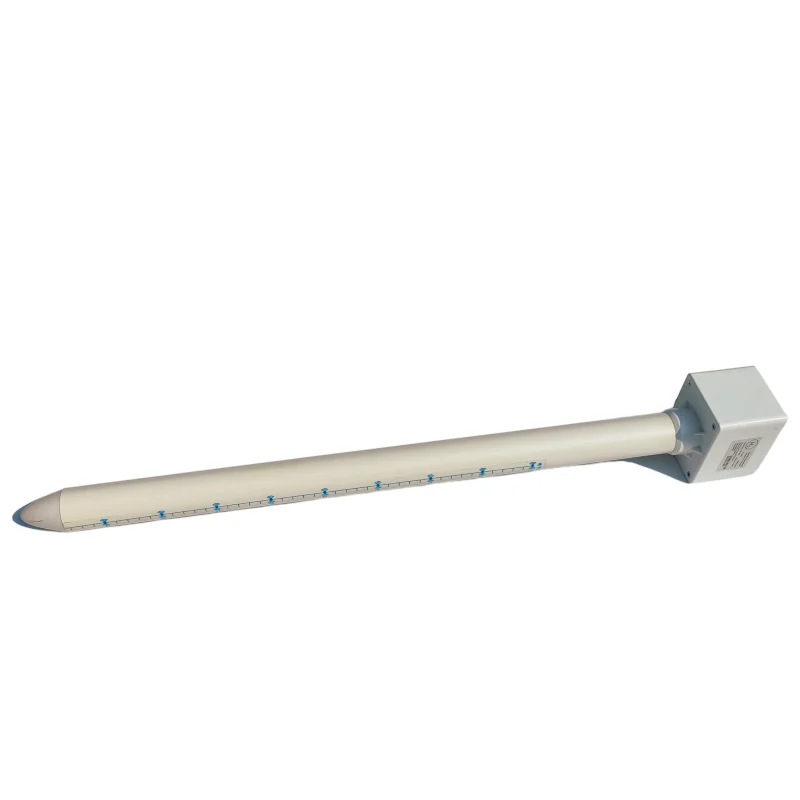 Трубчатый датчик температуры и влажности почвы с солнечной панелью питания