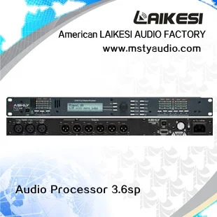 Ashly 3.6sp audio processor for PA system with CE certification