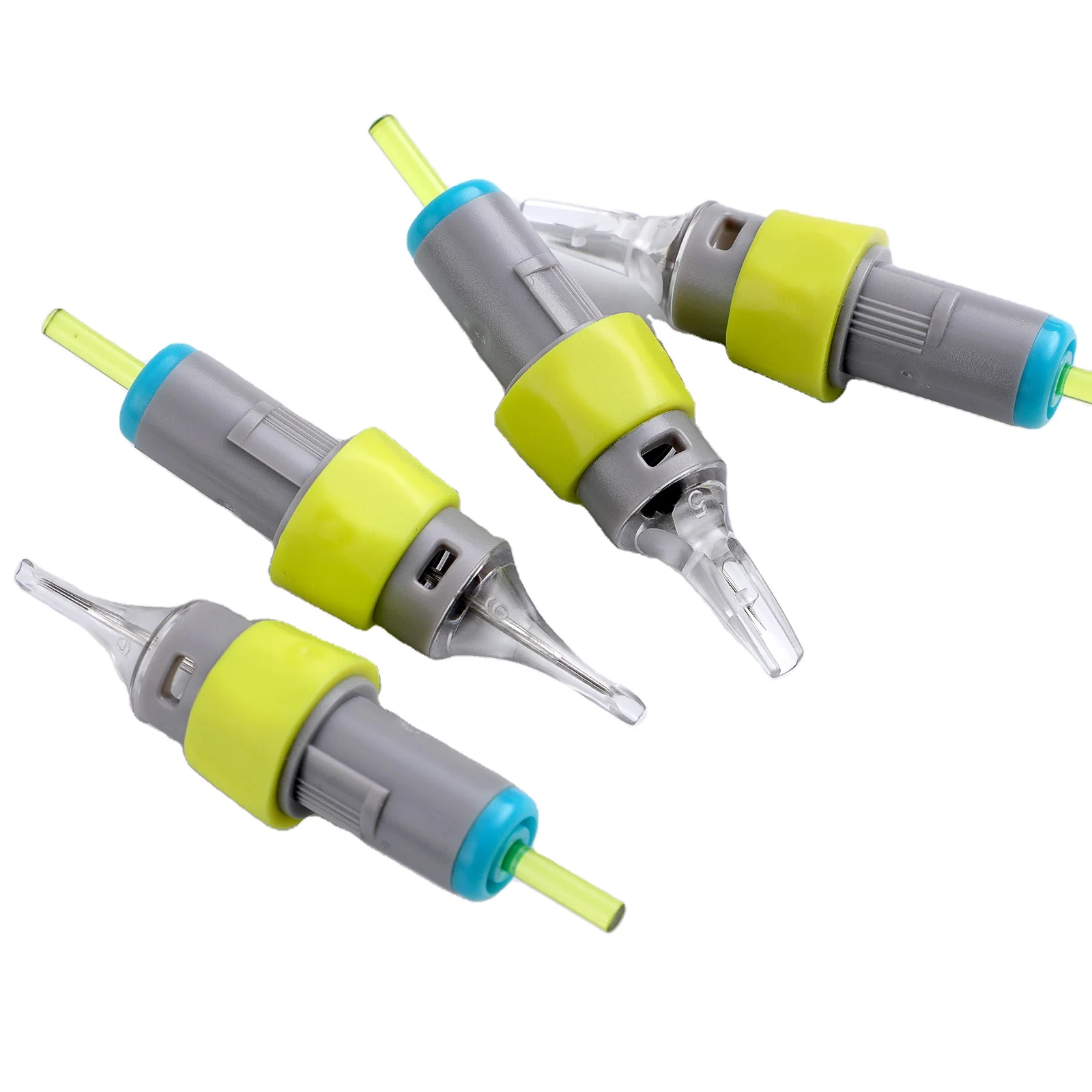 NEW Design Silicone Membrane Tattoo Needle Cartridges Professional EN11 Gray Cartridges Tattoo Needles