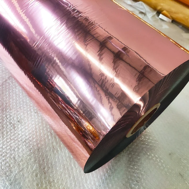 Metalized BOPP film metallic roll thermal lamination film for Thermal Lamination And Packaging