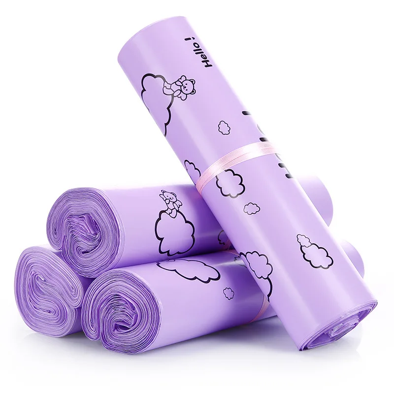 Biodegradable Shipping Mailing Packaging Bag Logo Plastic Clothes