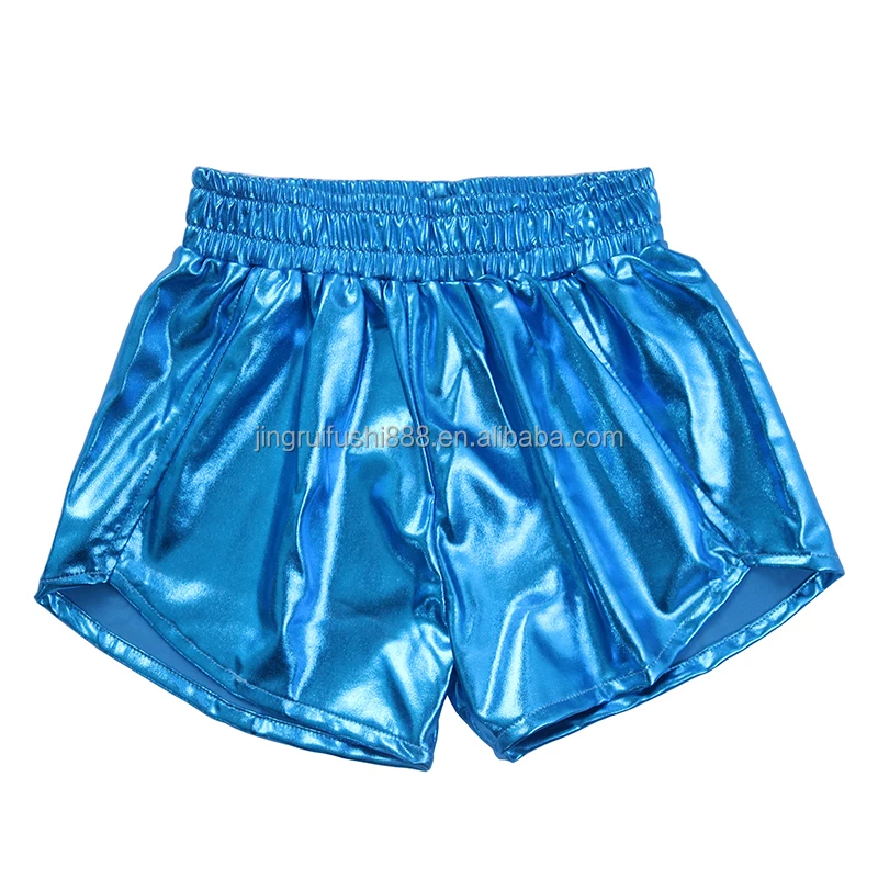 18+ Colors Metallic Baby Girls Shorts Western Summer Wholesale Kids Camp Shorts