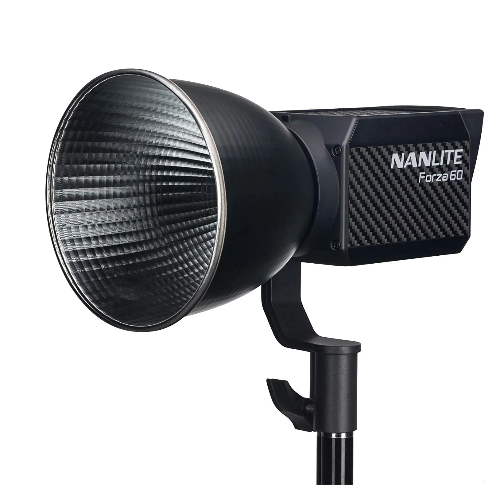 Nanlite Forza 60 LED Spotlight Has A Palm-Sized Body with Super Bright Output for Studio Photography Lighting