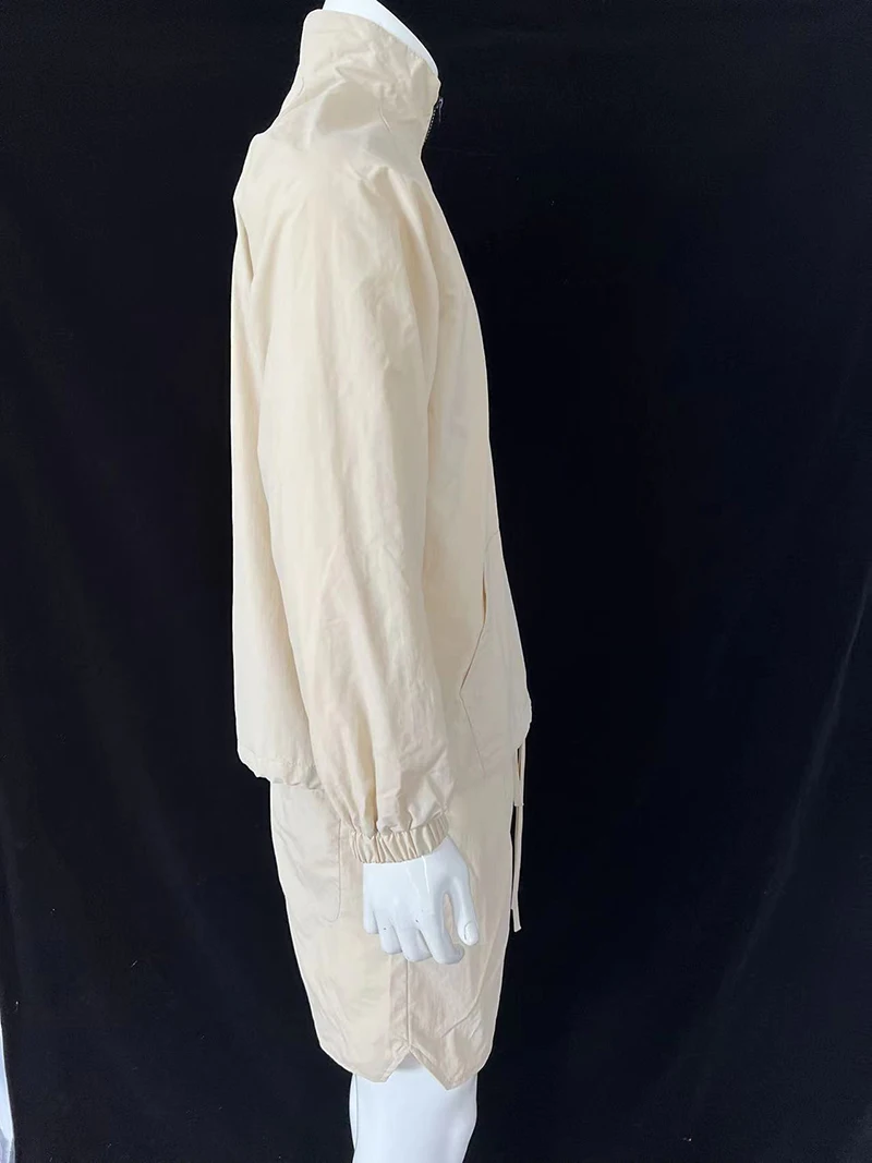 custom half zip pullover jogging crop top jacket two piece pants women sports wear shorts tracksuits windbreaker set for men