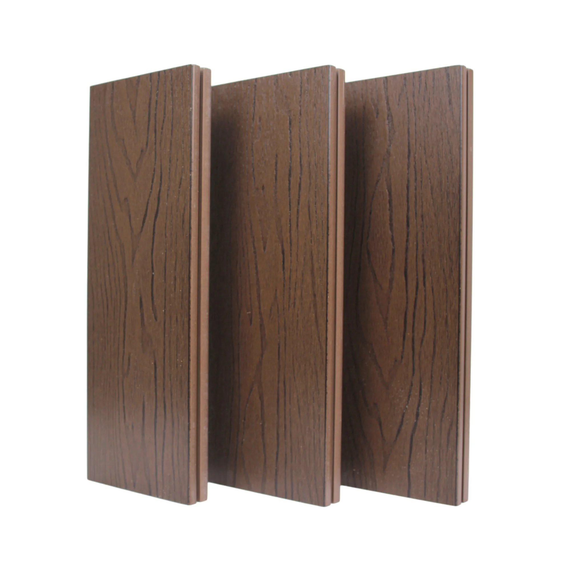 Recycled Plastic Customized Color Public Park Outdoor Flooring Crack Resistant PVC Decking