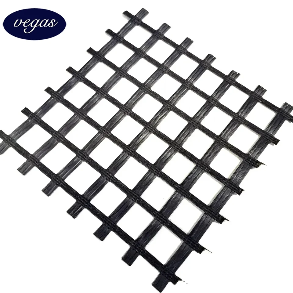 Vegas Fiberglass Geogrid Biaxial Uniaxial Glass Fiber for Asphalt Road