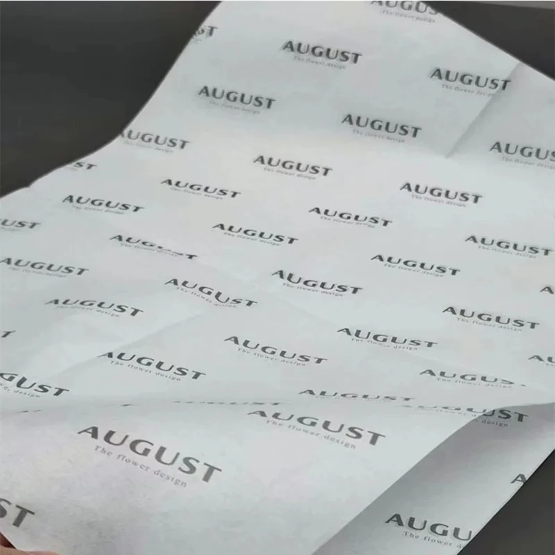 17gsm wholesale custom printed logo wrapping  tissue paper for packing