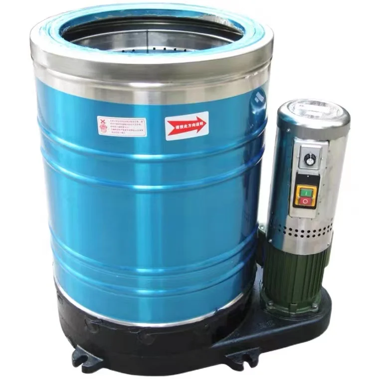 fruit and vegetable potato chips centrifugal dewatering spin dryer dehydrating machine