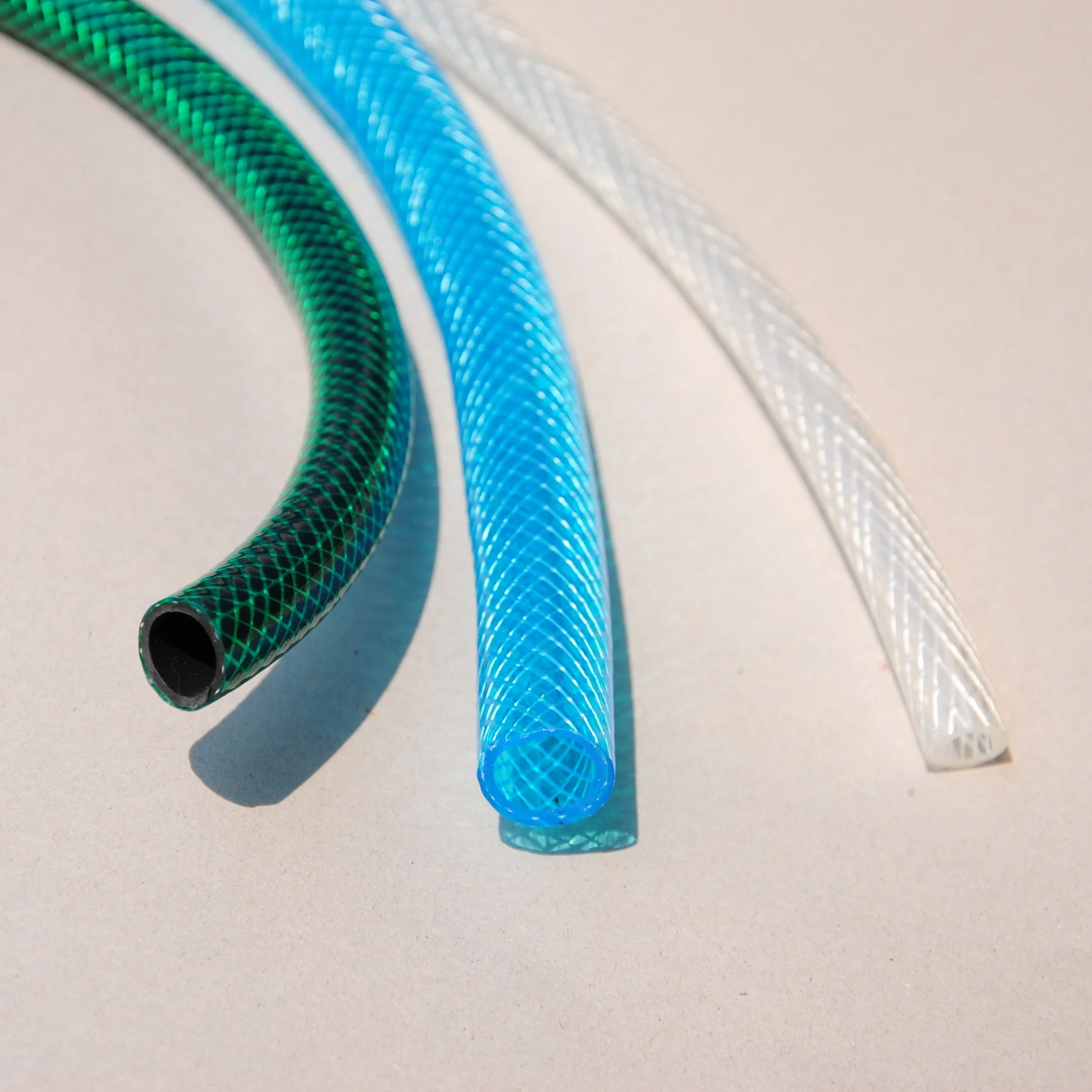 CNJG Braided PVC Garden Hose,Fiber Reinforced PVC Garden Water Irrigation Hose