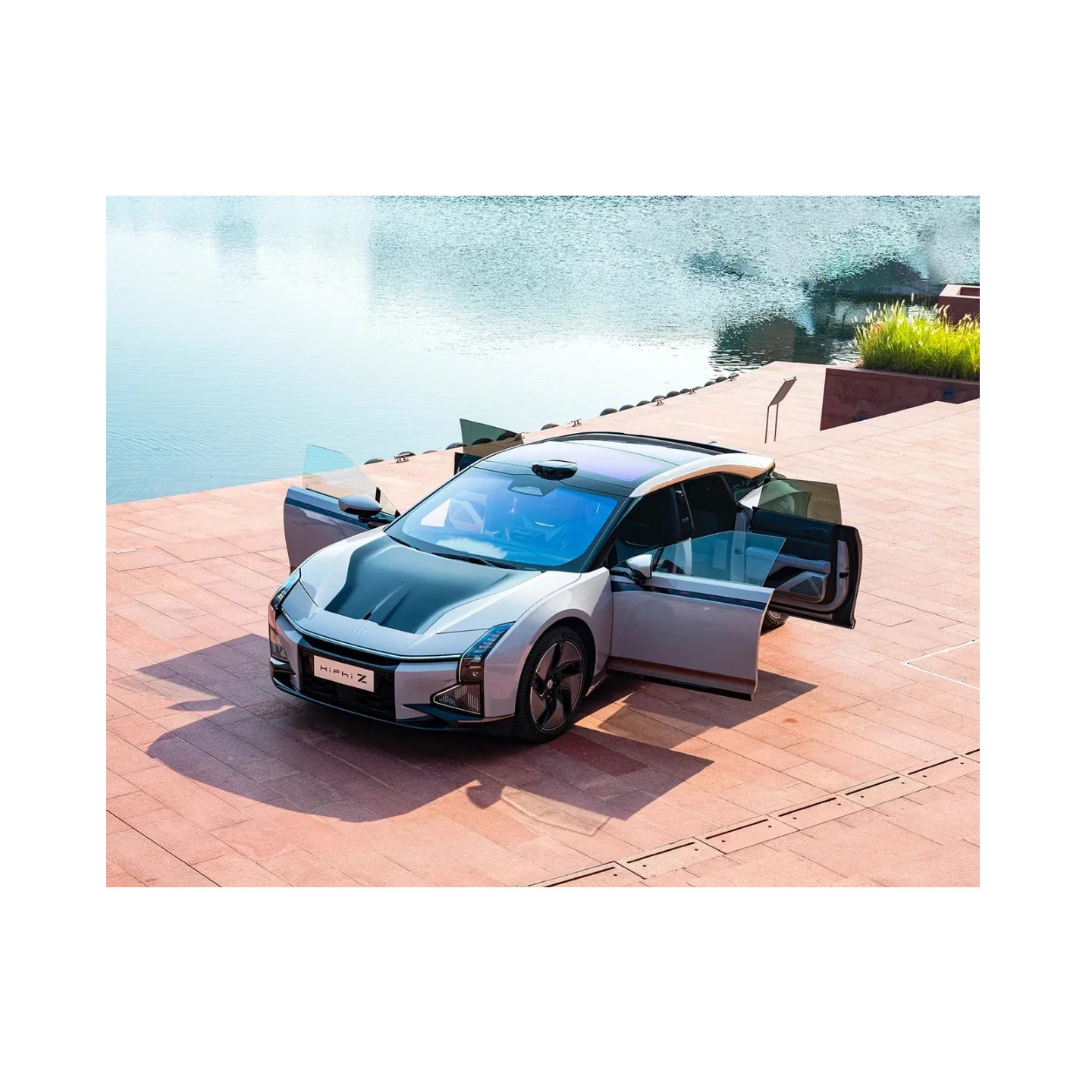 Hiphi z sports hiphi X 2022 2021 белый ярлык gaohe тюнинг Китайский высокоскоростной автомобиль авто электрические автомобили