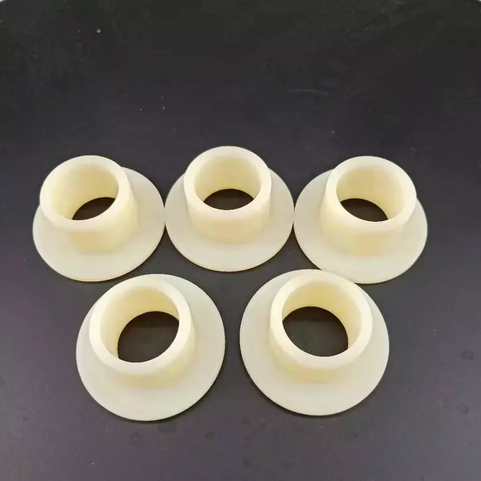 MC nylon plastic insert bushing sleeve for shaft tube pipe PA6 nylon gasket/flange