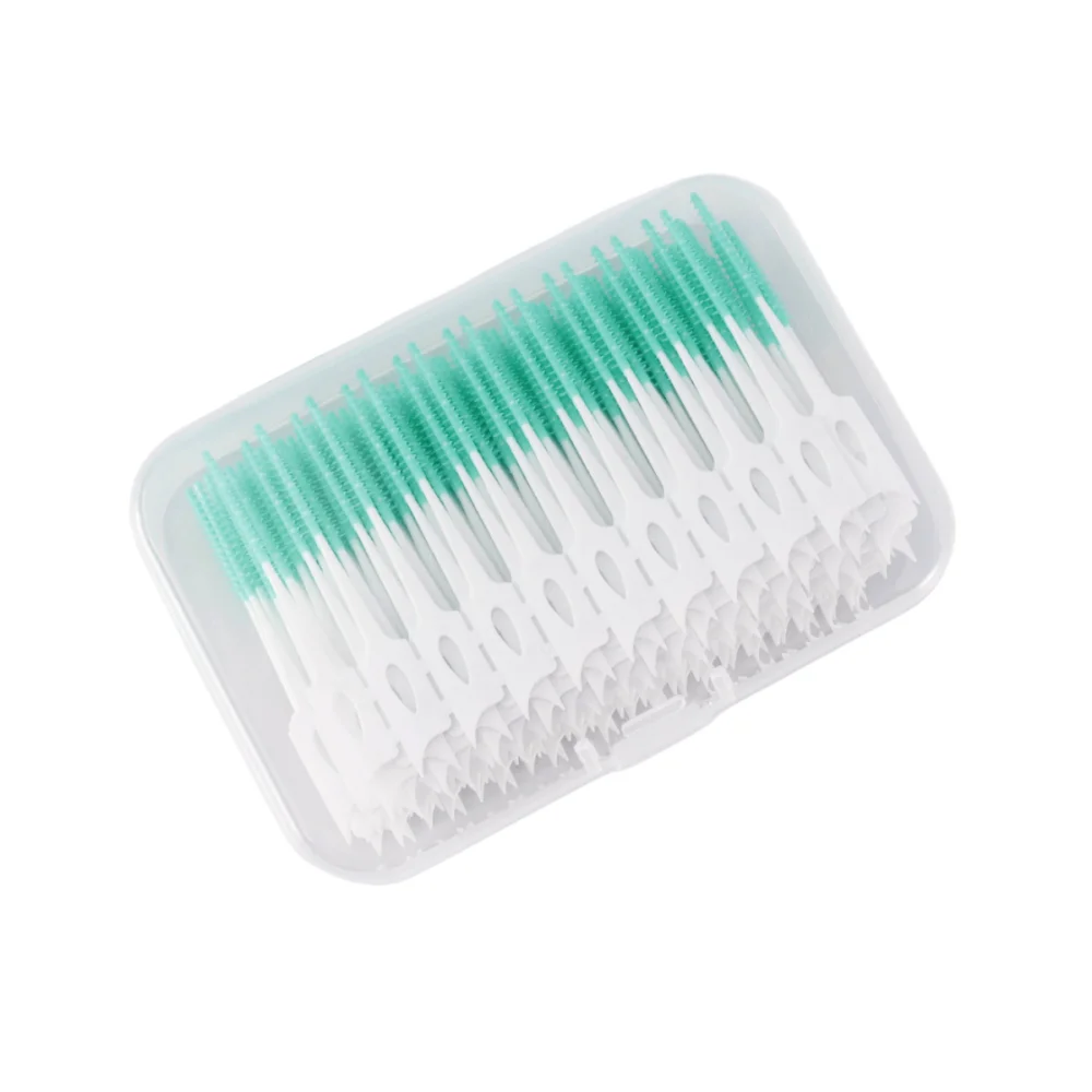 New arrival Silicone Dental Floss Soft Toothpick Interdental Teeth Clean Brushes