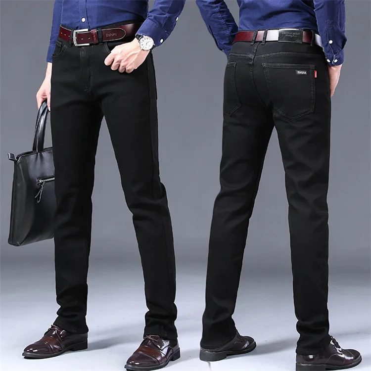 New Styles Demin Jeans in Stocks Famous Brand Designer Trend Denim Pants Cowboy Close FittingDemin Pants