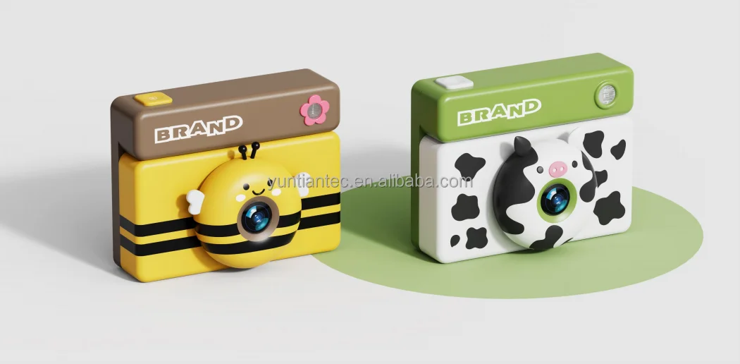 4.0 inch HD Touch Screen Kids Digital Camera Photo &Video with WIFI 48 Mega Pixel built in Flashlight Kids Toy Camera