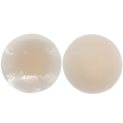 JUNXI DIVINUS High Quality Women Reusable Breast Pasties Nipple Cover Self Adhesive Invisible Silicone Matte Nipple Cover