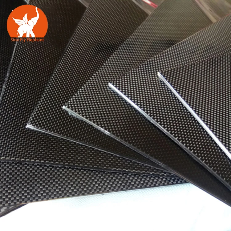 500x500mm*1mm cheap price top quality customized forge thermoplastic carbon fiber plate