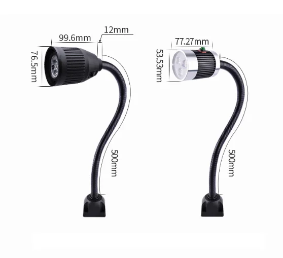 Led machine tool work lamp / 24v milling machine punch machine lighting  / 220v magnet industrial table lamp