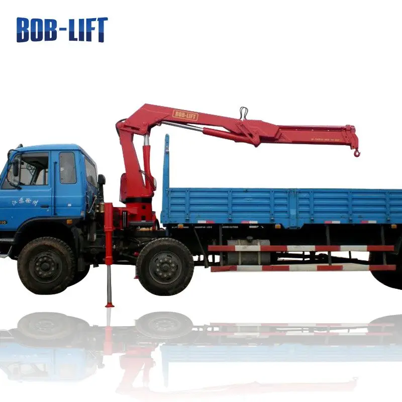 EAC CE Certificate China New Boom Crane Truck Knuckle Boom Hydraulic Mounted Crane Boom 5 Ton