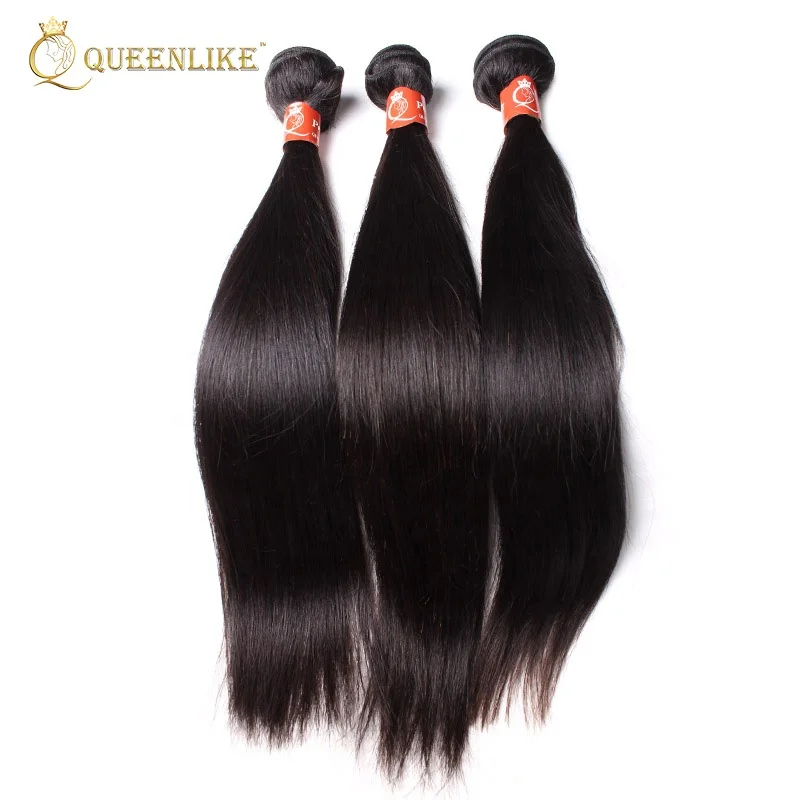 
Virgin cuticle aligned natural straight remy Indian human hair weave online 