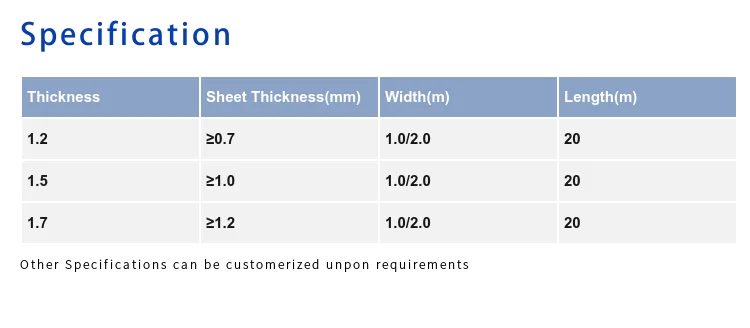 waterproof hdpe membrane