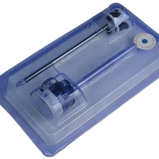 Abdominal Surgery Equipments Laparoscopic Manufacture Suppliers Medical Manual Operation 5/1012m Trocar Bladeless Trocars