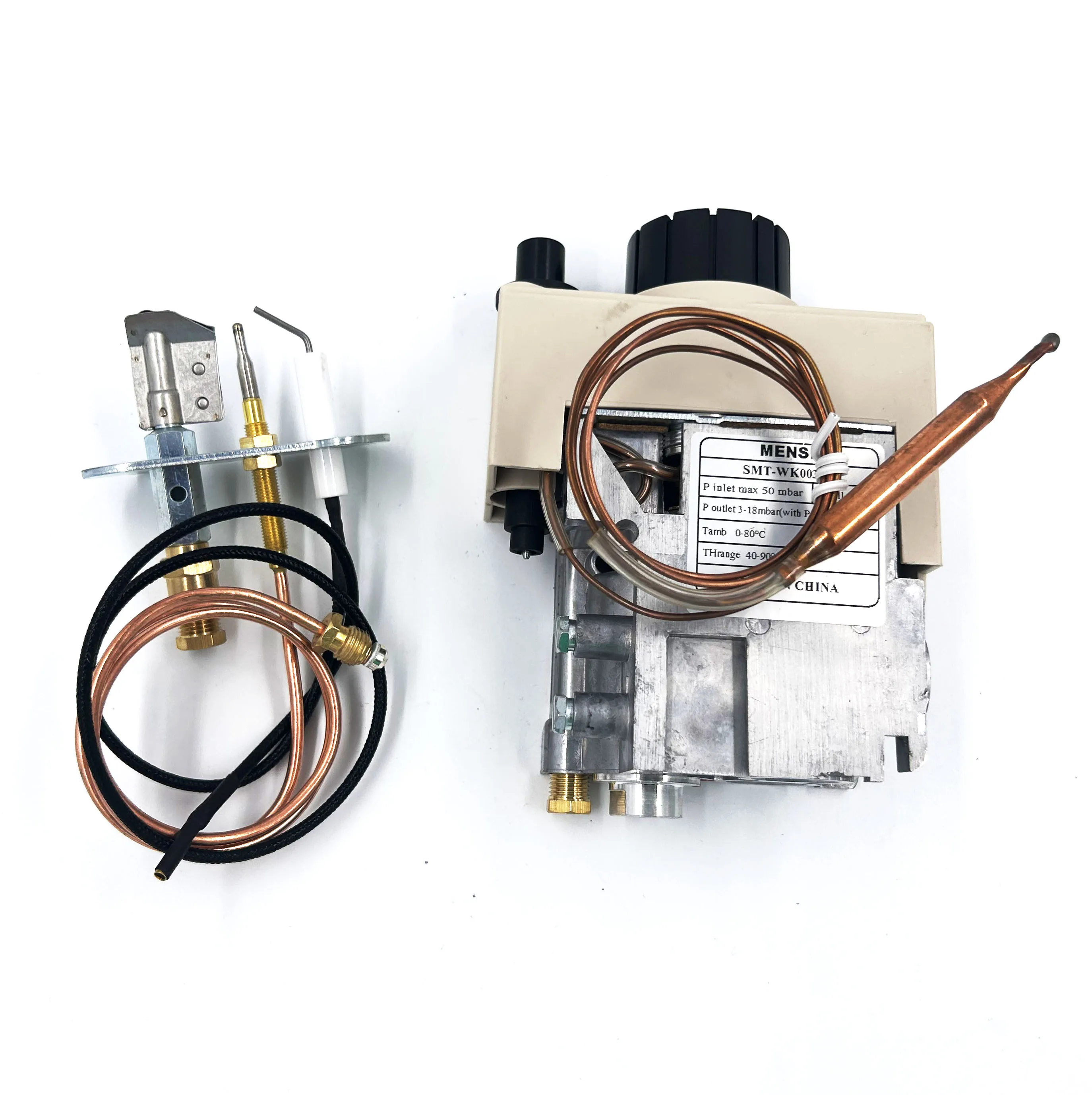 40-90 Celuis Gas Boiler Oven Replacement Parts Thermostat Valve with Pilot Burner Assembly