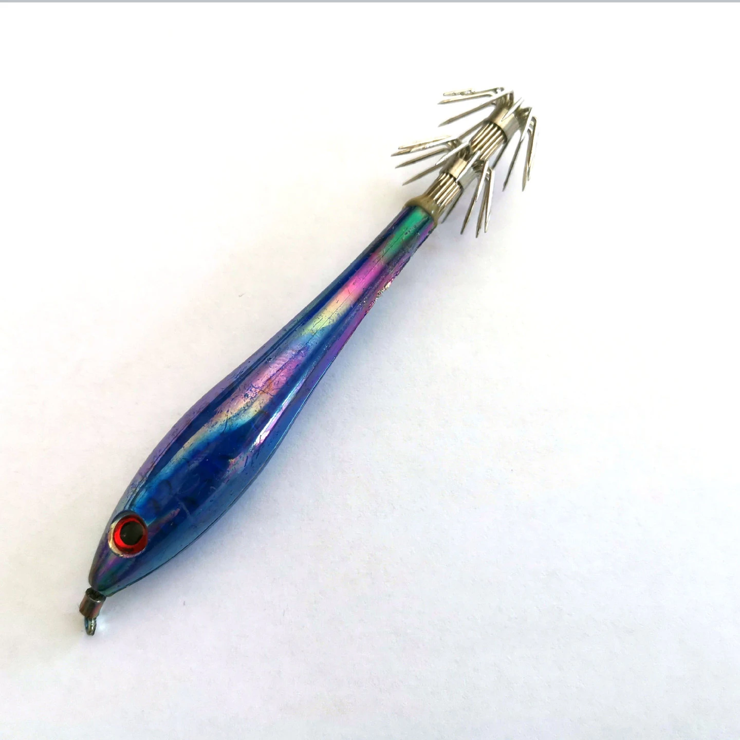 10cm 4.6g Octopus Squid jig lures with hook Shrimp Squid Jig tuna and sea bass fishing lure Trolling squid Lure