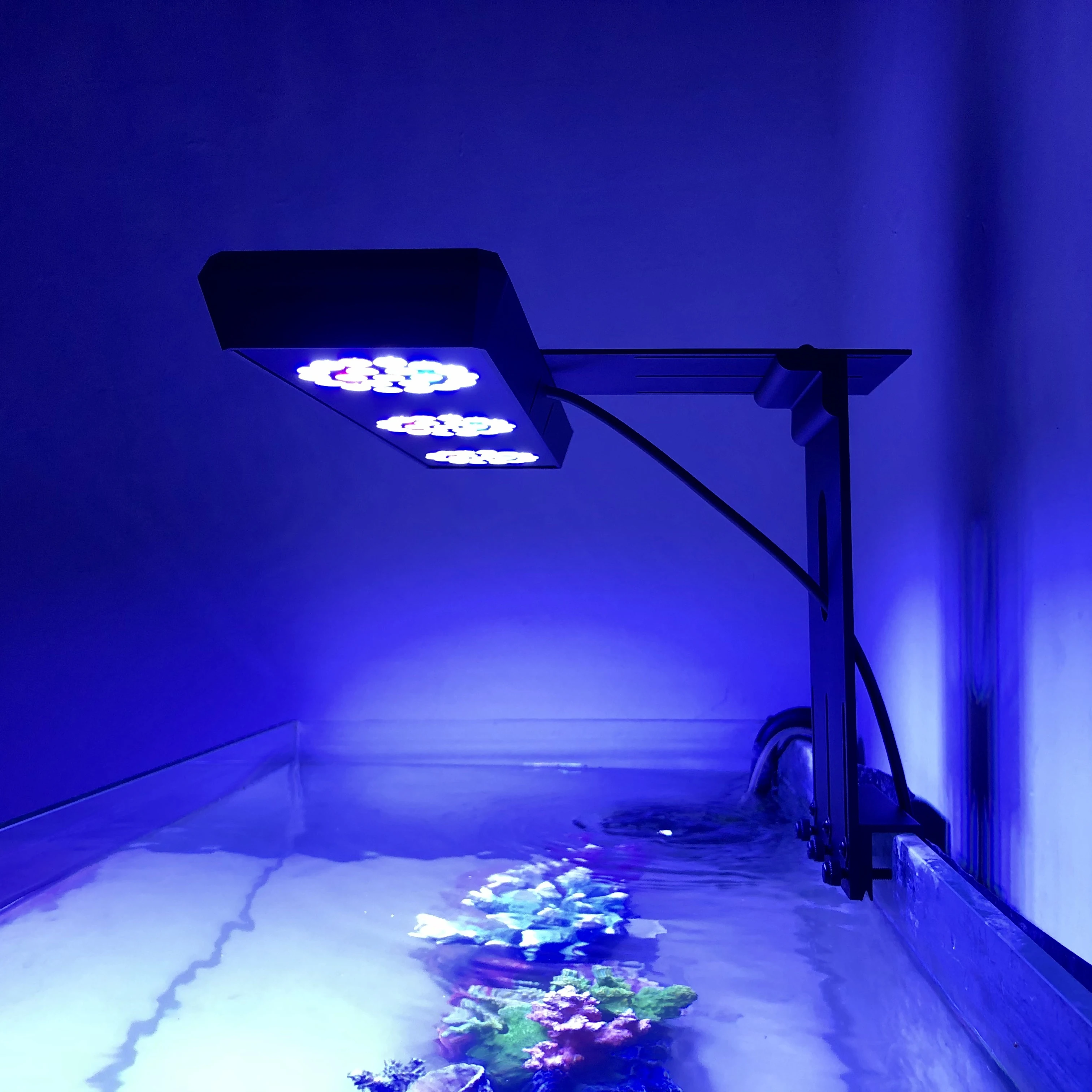 2023 Hot-selling MICMOl Thor Pro planted marine Reef  Blue UV remote App Control LED Aquarium Light for  Aquarium Aquascaping