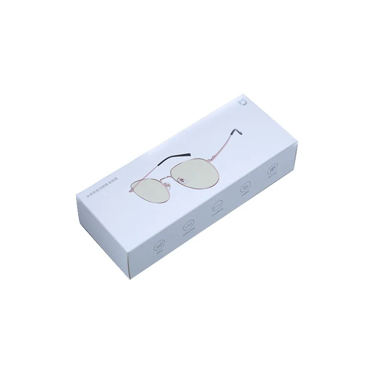 Wholesale Soft Paper Glasses Packaging Box Case Custom Logo Cardboard Boxes For Glasses