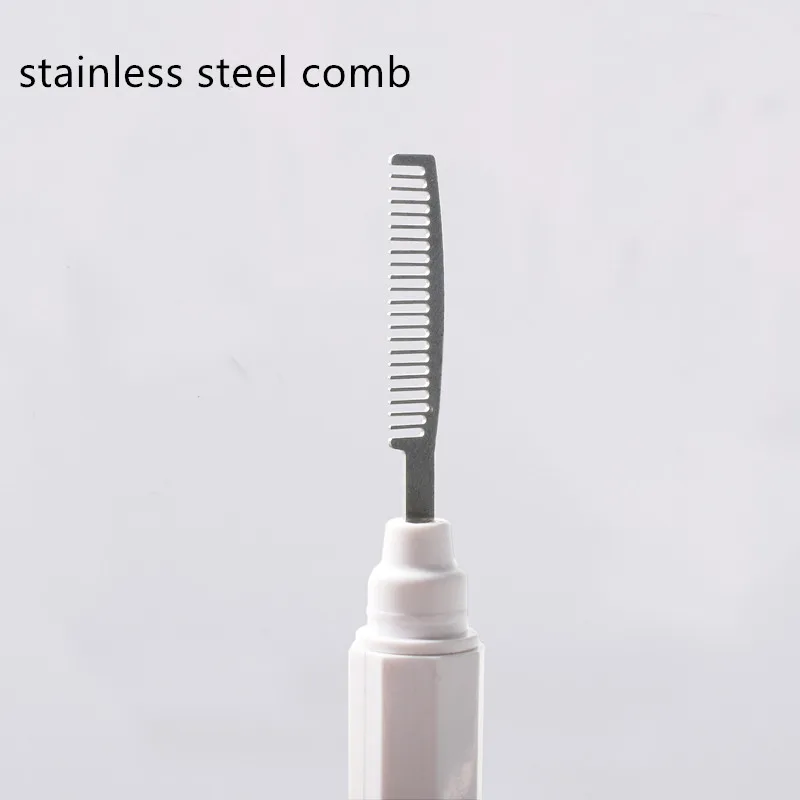 Upgraded 2 in 1 Lash Separator Metal Lash Lift Tool Steel Needle Eyelash Comb  for Eyebrow Perming Tinting Curling