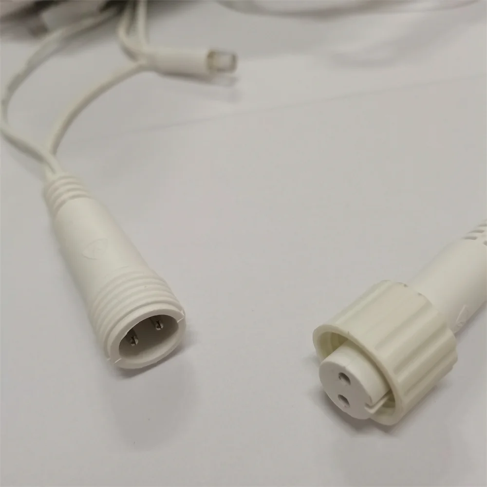 Outdoor Rubber Cable 10m 100leds Decoration Lighting Christmas String Light With EU plug