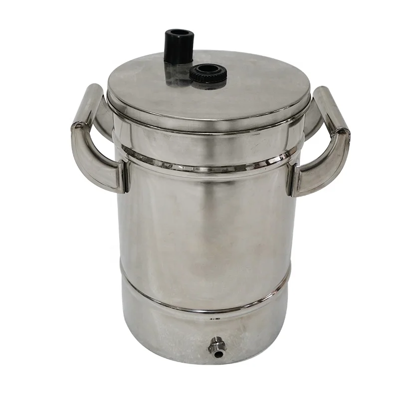 10lb Small Stainless Steel Powder Coating Fluidizing Hopper