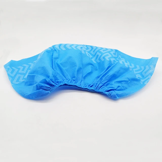Disposable water proof shoe cover medical cpe ppe shoe cover for polypropylene