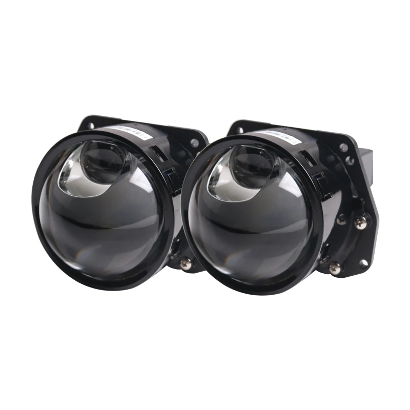 Super quality 72W bike and car light lens laser for car bi led projector headlight h4