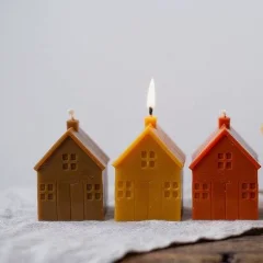 Best Seller House Home Shaped Candles For Home Decor house warming gift present  Christmas Decoration gift for girlfriend