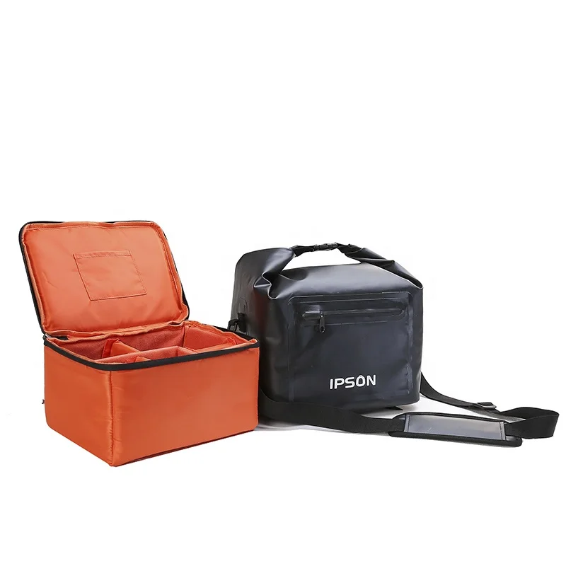 
Outdoor Waterproof Dry Roll Top Camera Bag for sport, floating, fishing. 