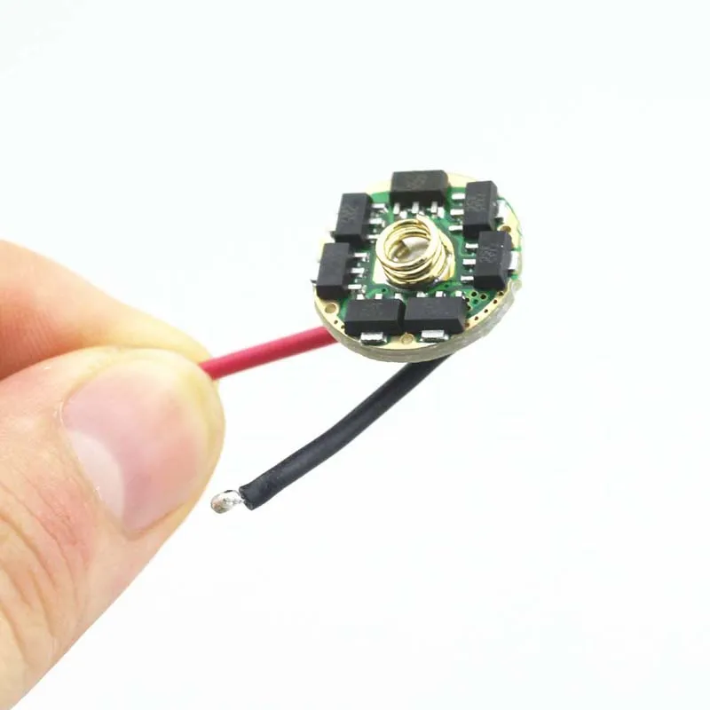 17mm 12x7135 4200mA LED Driver Circuit Board for XML XML2 XPL Hi LED Flashlight