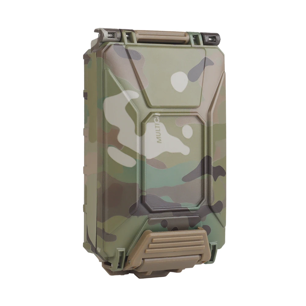 WOSPORT Free Combination Camo Color Modular Battery Box MOLLE Mount Waterproof Battery Holder Of Various Batteries