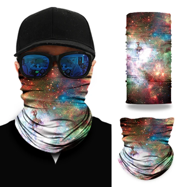 Фабрика OEM головной убор шейный платок из микрофибры бесшовная мода бандана