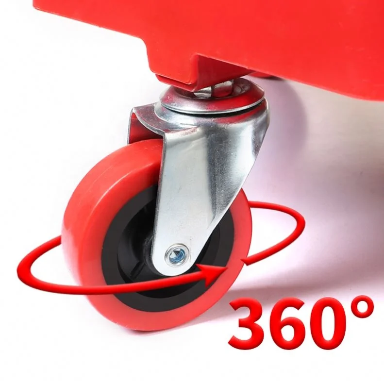 Multi Function Repair Stool Mobile Lift Car Repair Stool with Universal Wheel Repair Disk