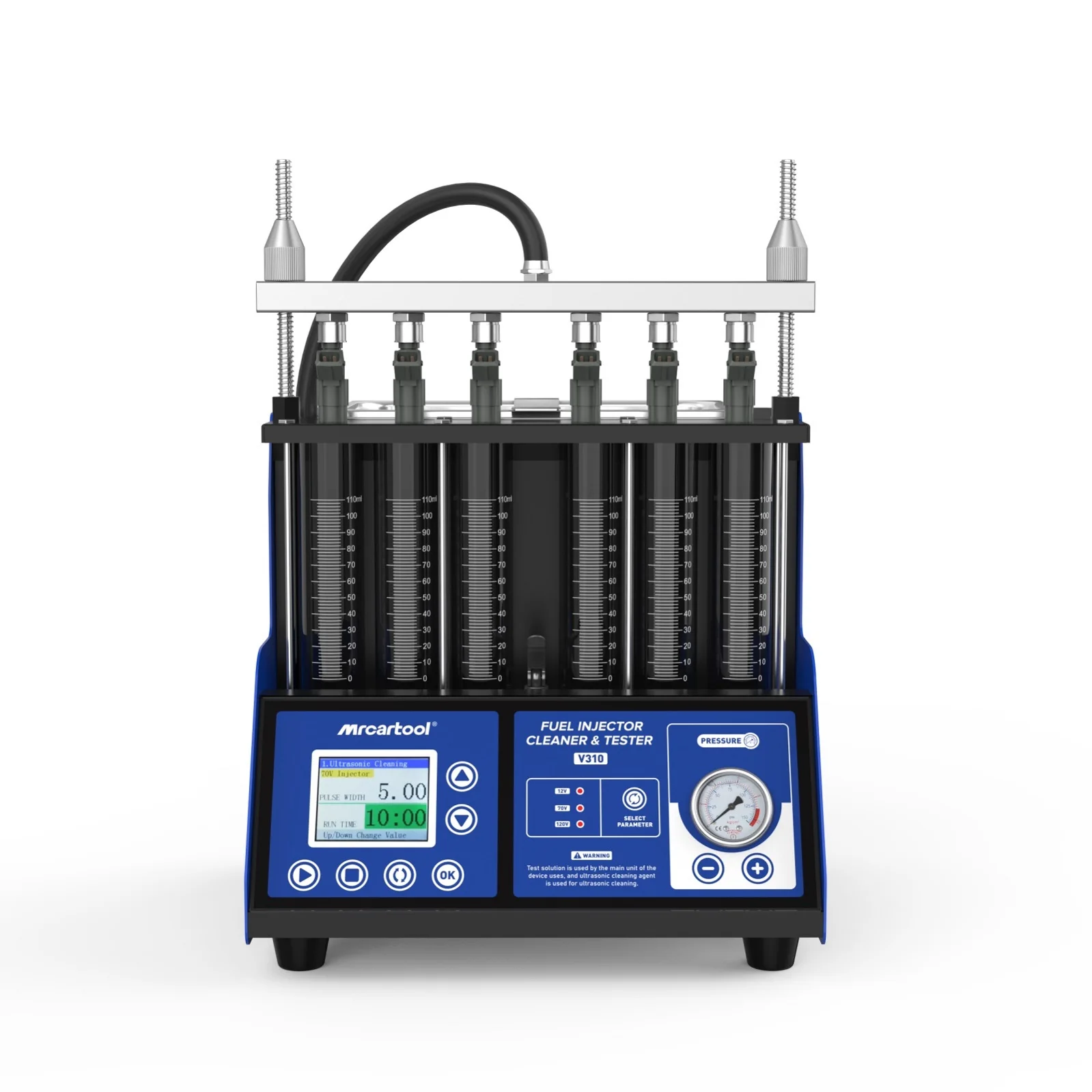 Low Price Mrcartool V309 Fuel Injector Cleaner & Tester Machine 110v 220v 2000ml Tank Capacity