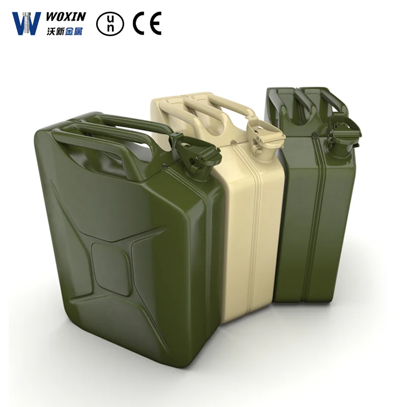 Portable Steel Jerry Can Metal Barrels for Spare Thickened Petrol for Food Storage and Gasoline Storage