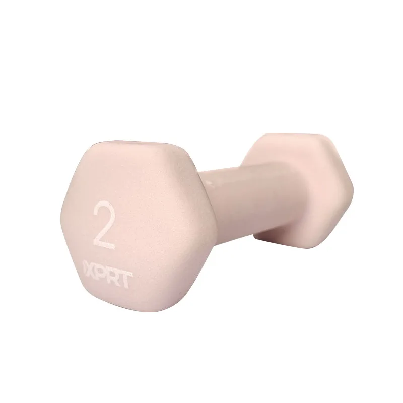 Resistance Women light weights Plastic dip Equipment Yoga Cast Iron  Neoprene Hex Dumbbell