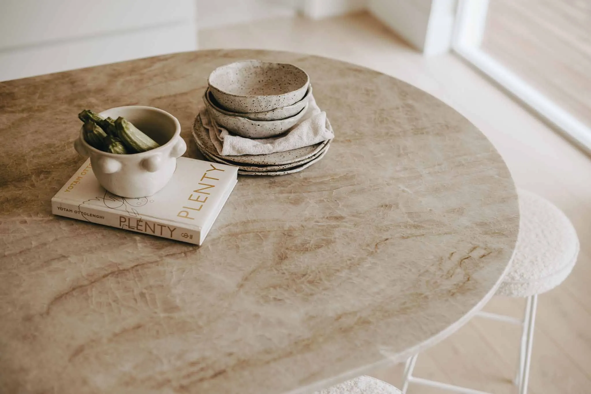 CBMmart Taj Mahal Kitchen Countertop Beige Quartzite Quartz Countertops, Vanity Tops & Table Tops