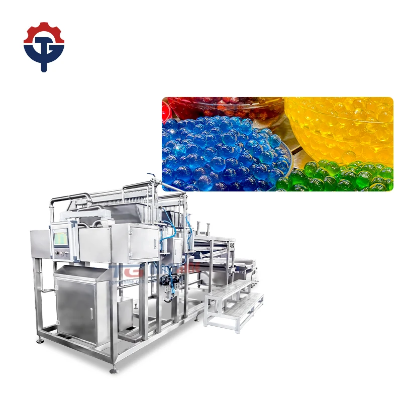 High efficiency agar ball maker bursting popping boba bubble tea making machine