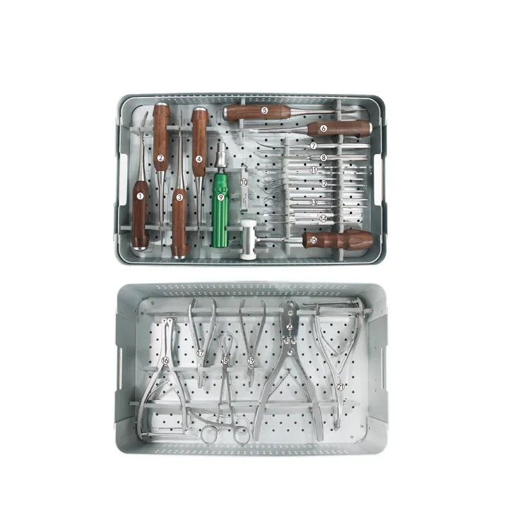 
Orthopedic surgery Operation ankle Basic Instrument Set and tools 