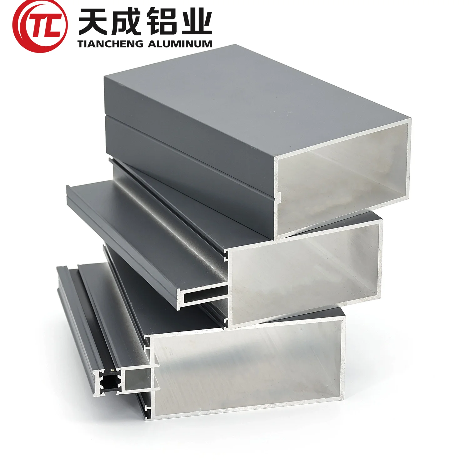 Alloy Curtain Wall Building Material Profile Extrusion Aluminum