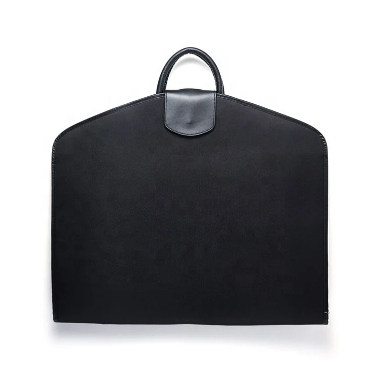 Promotion Leather Composite Cloth Garment Bags Clothing Storage of Shirts Coats Suit Case Travel Bags